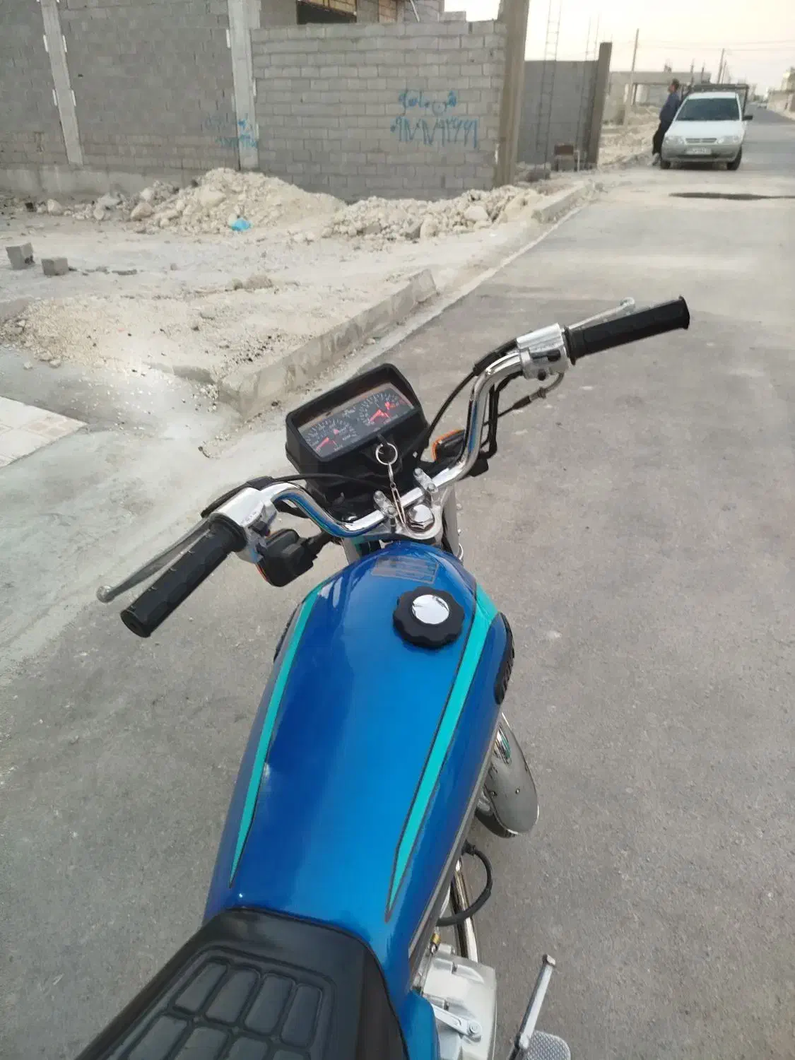 فروش موتور سیکلت تکتاز مدل۴۰۲|موتورسیکلت|بندر کنگان, |دیوار