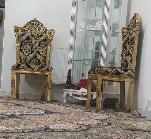 مبلمان سلطنتی 9نفره شیک و نو|مبلمان خانگی و میز عسلی|ایلام, |دیوار