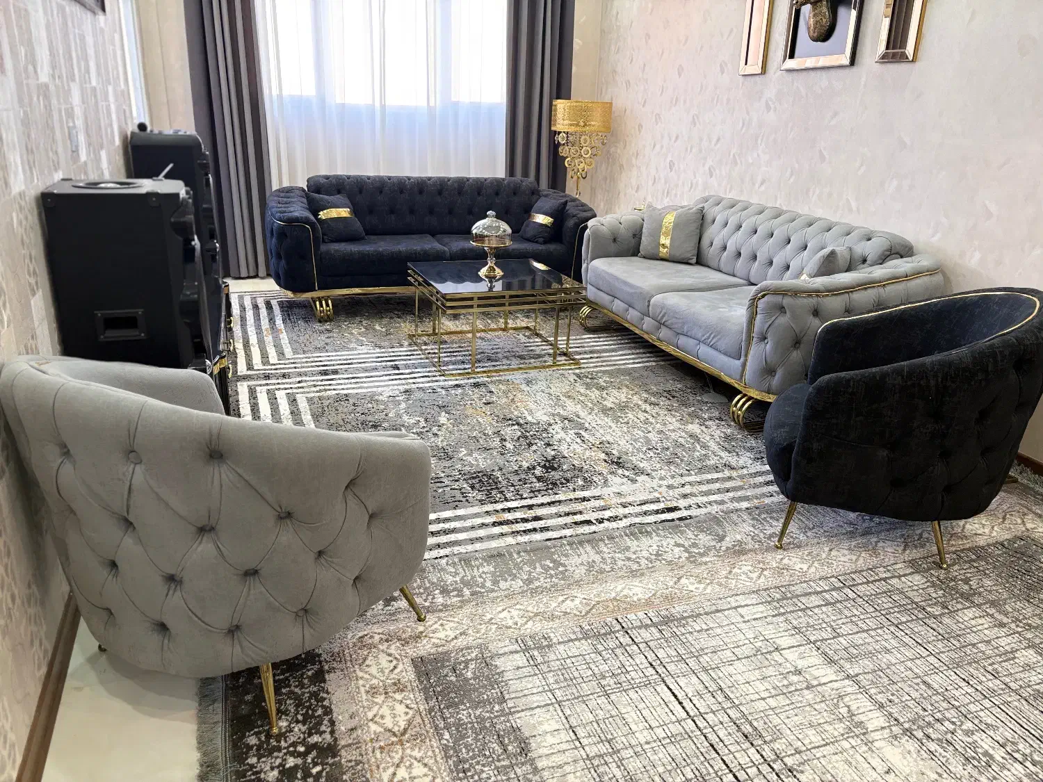 مبل چستر ۸نفره|مبلمان خانگی و میز عسلی|رباطکریم, رباطکریم|دیوار