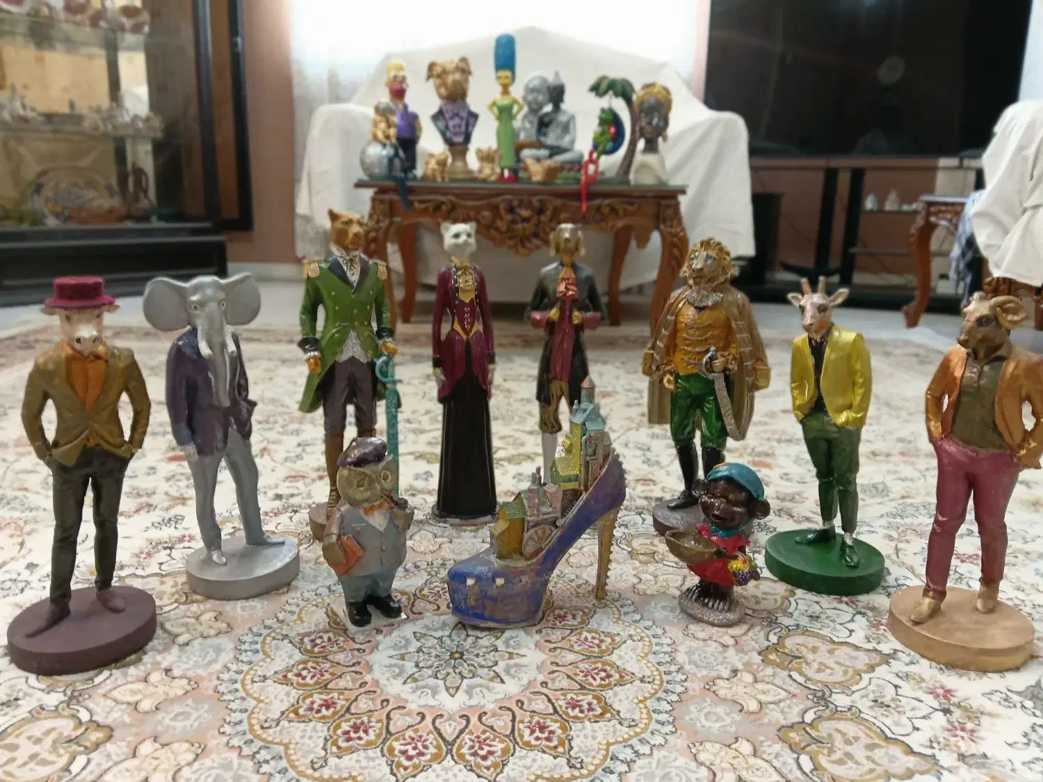 فروش مجسمه های تزئینی منزل بنام فشن حیوانت|مجسمه، تندیس، ماکت|تهران, صادقیه|دیوار