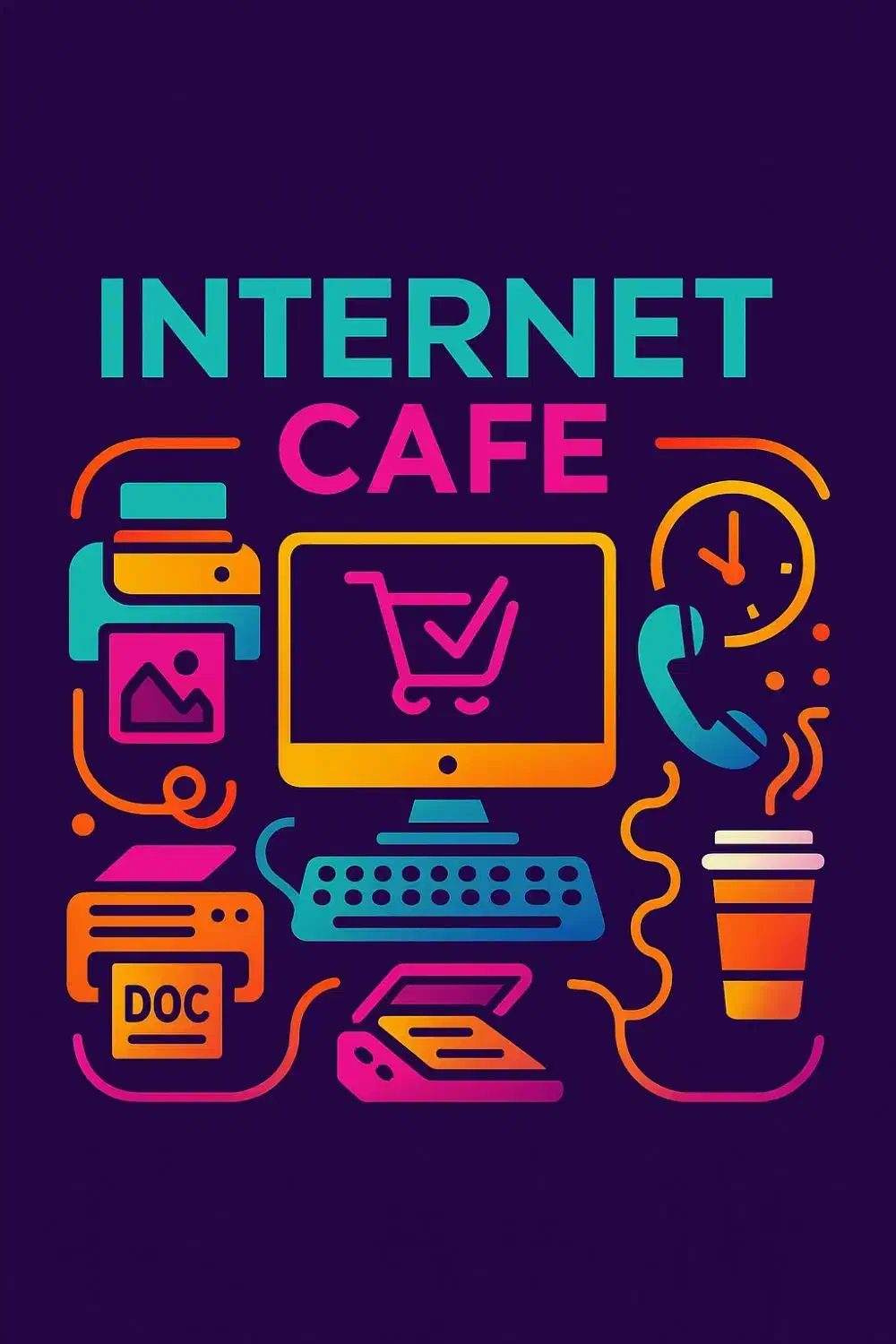 خدمات کافی نت و گرافیک و ...|خدمات رایانه‌ای و موبایل|اهواز, امانیه|دیوار