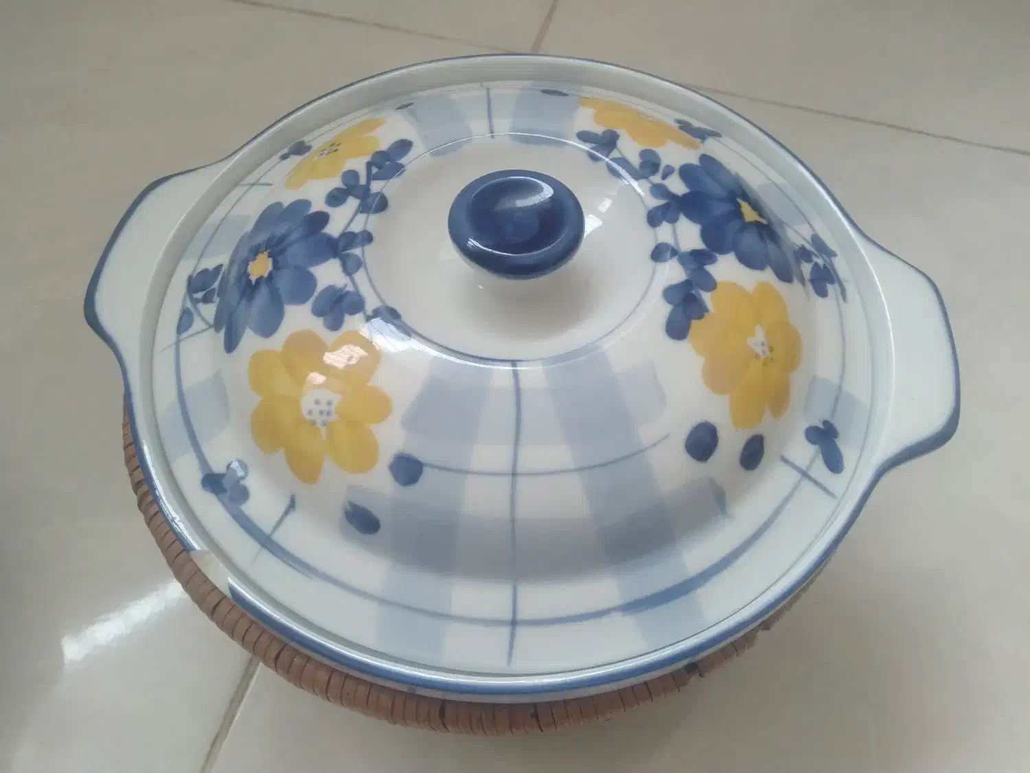 گل پنبه ای|ظروف سرو و پذیرایی|مهاجران, |دیوار