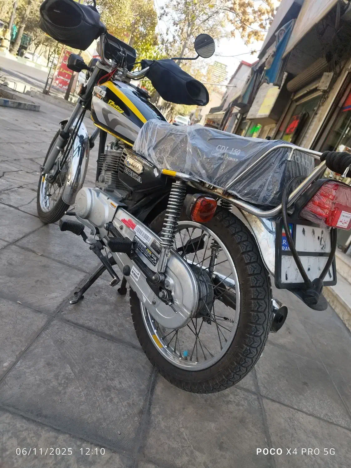 هندا 125لیفان مدل 89 درحد صفر|موتورسیکلت|رودهن, |دیوار