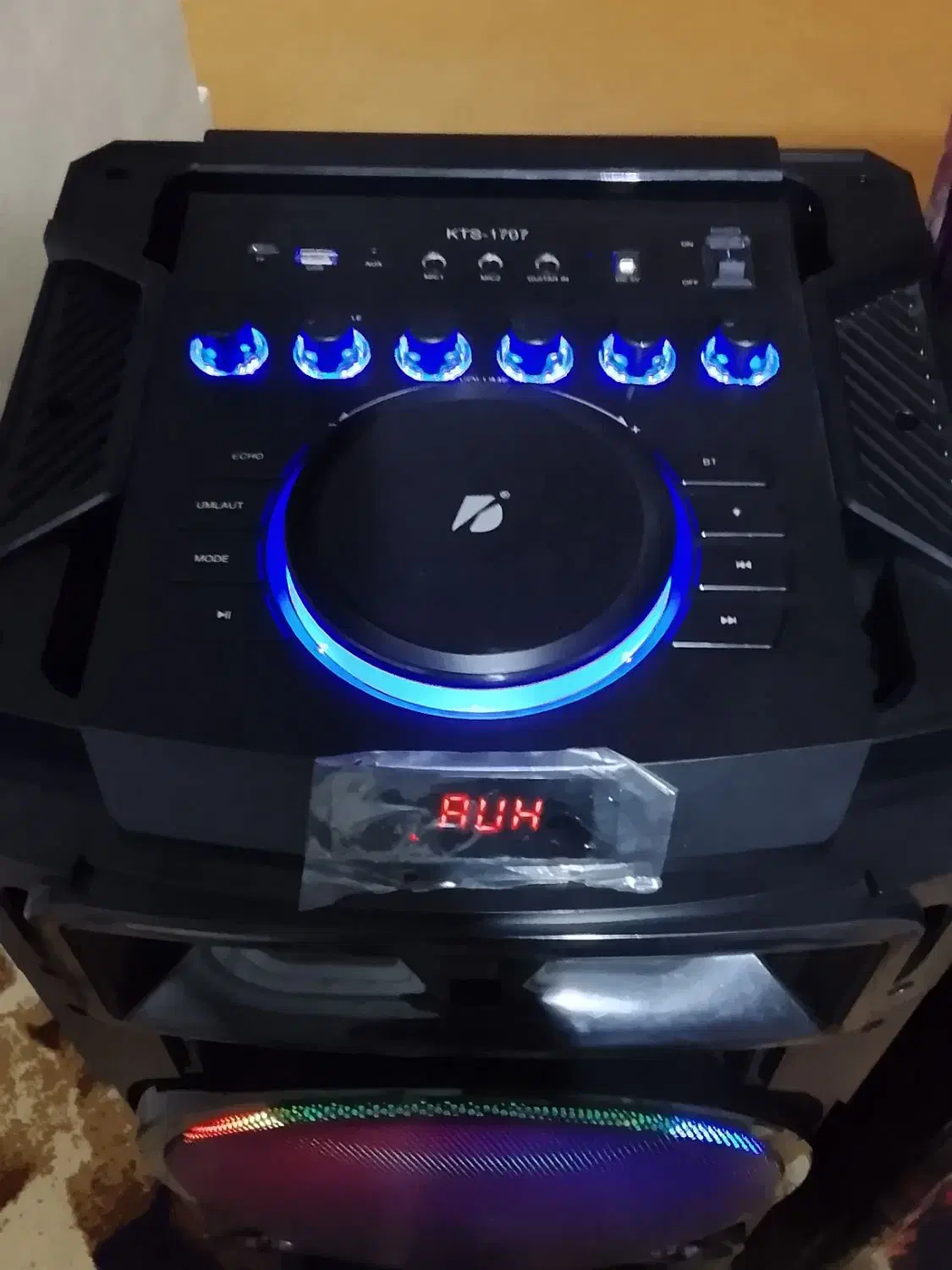 اسپیکرسیستمی جدیدمدل1707کنترل دوتامیکروفن دار|صوتی و تصویری|آق قلا, |دیوار