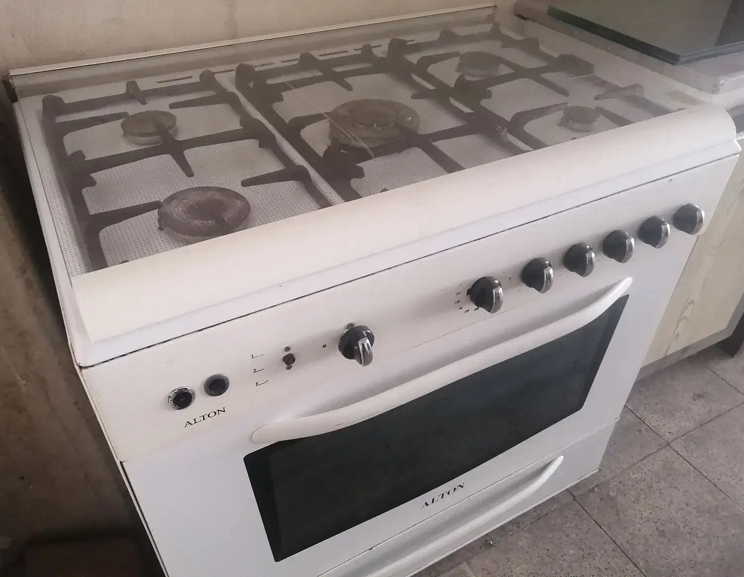 اجاق گاز 5 شعله آلتون|اجاق گاز و لوازم برقی پخت‌وپز|اسلام‌شهر, شهرک الهیه|دیوار