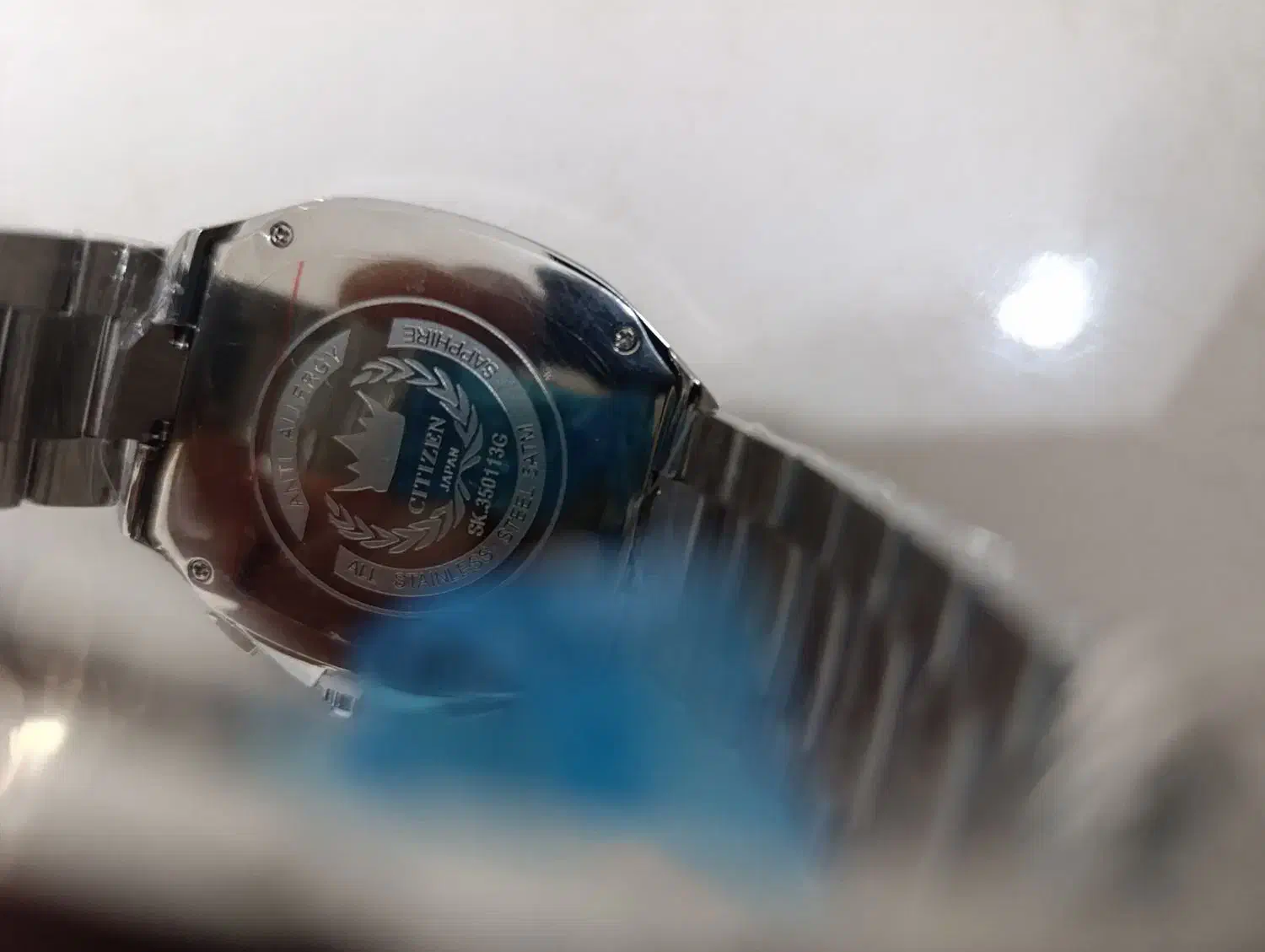 ساعت سیتیزن سه موتور اورجینال ژاپن استیل خالص ضداب|ساعت|خرمآباد, |دیوار
