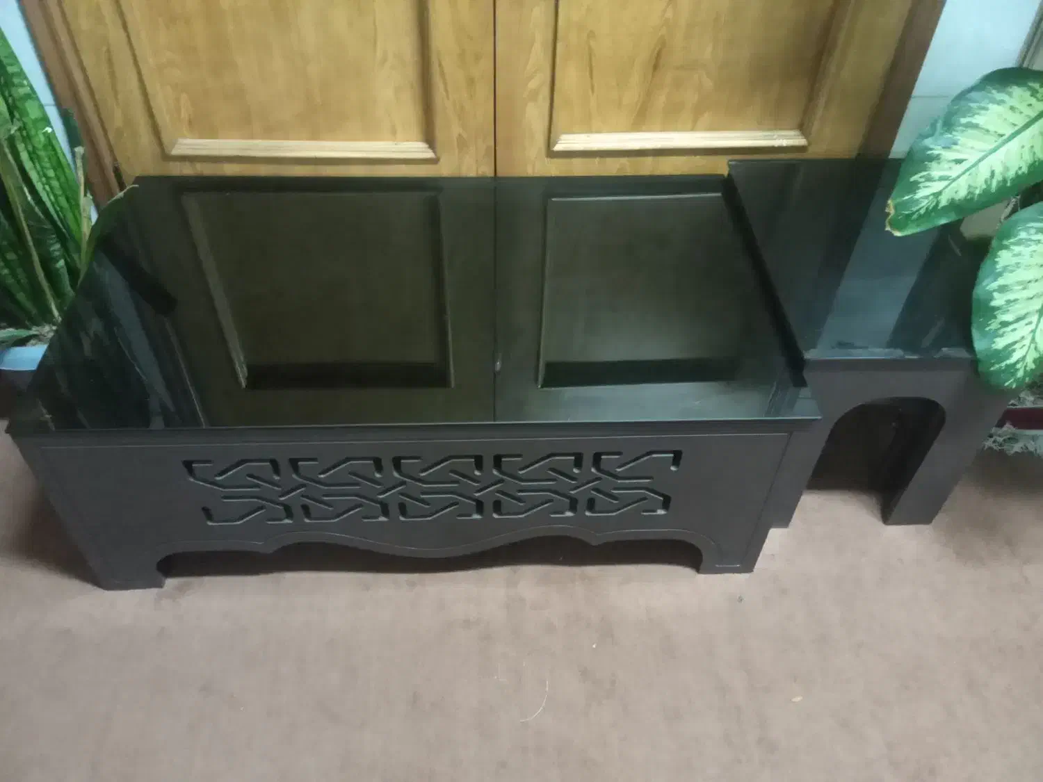 میز جلو مبلی با دو عسلی کوچک وبزرگ|مبلمان خانگی و میز عسلی|لنجان, |دیوار