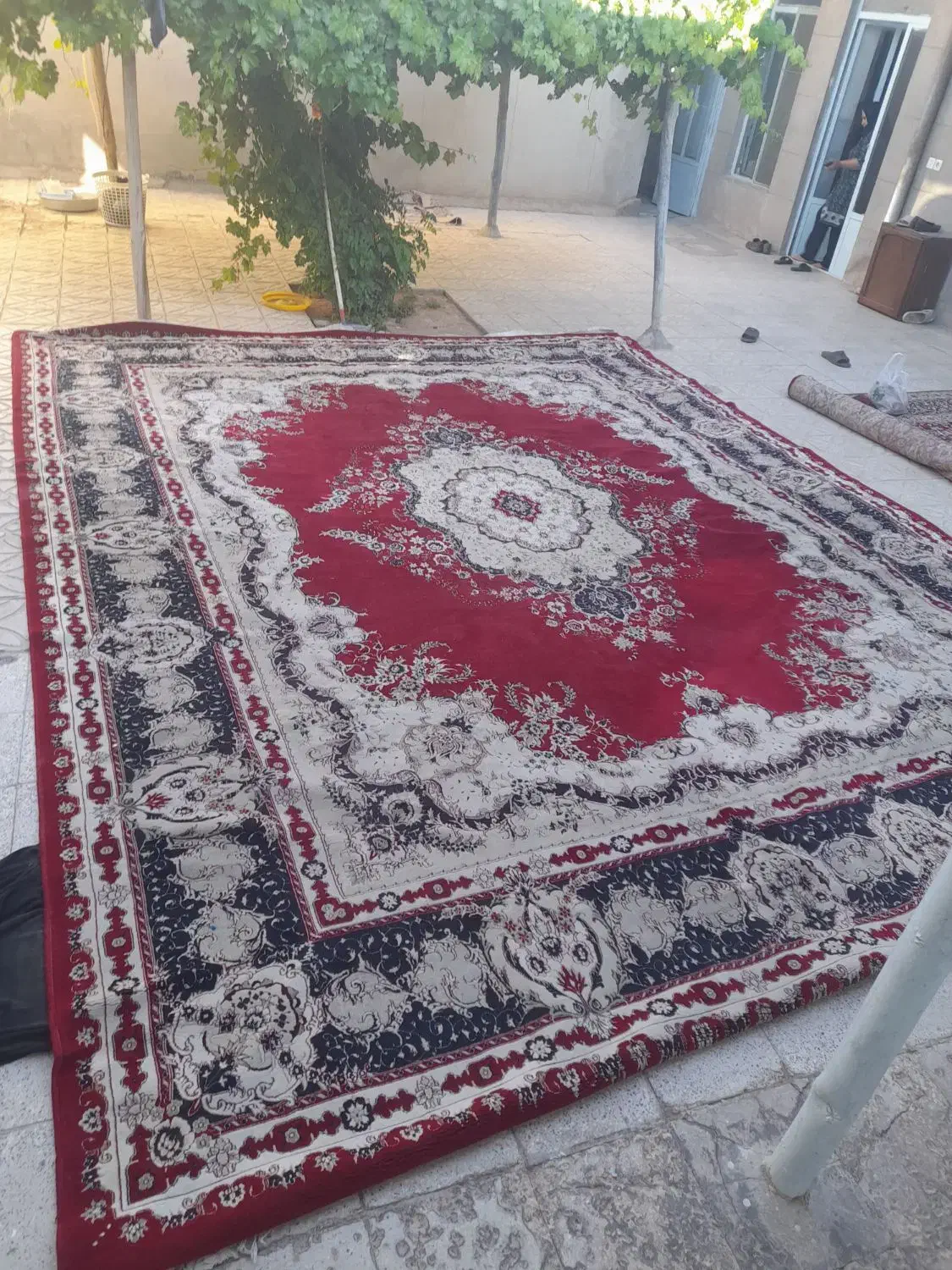 فرش ۲۰متری|فرش|آباده, |دیوار