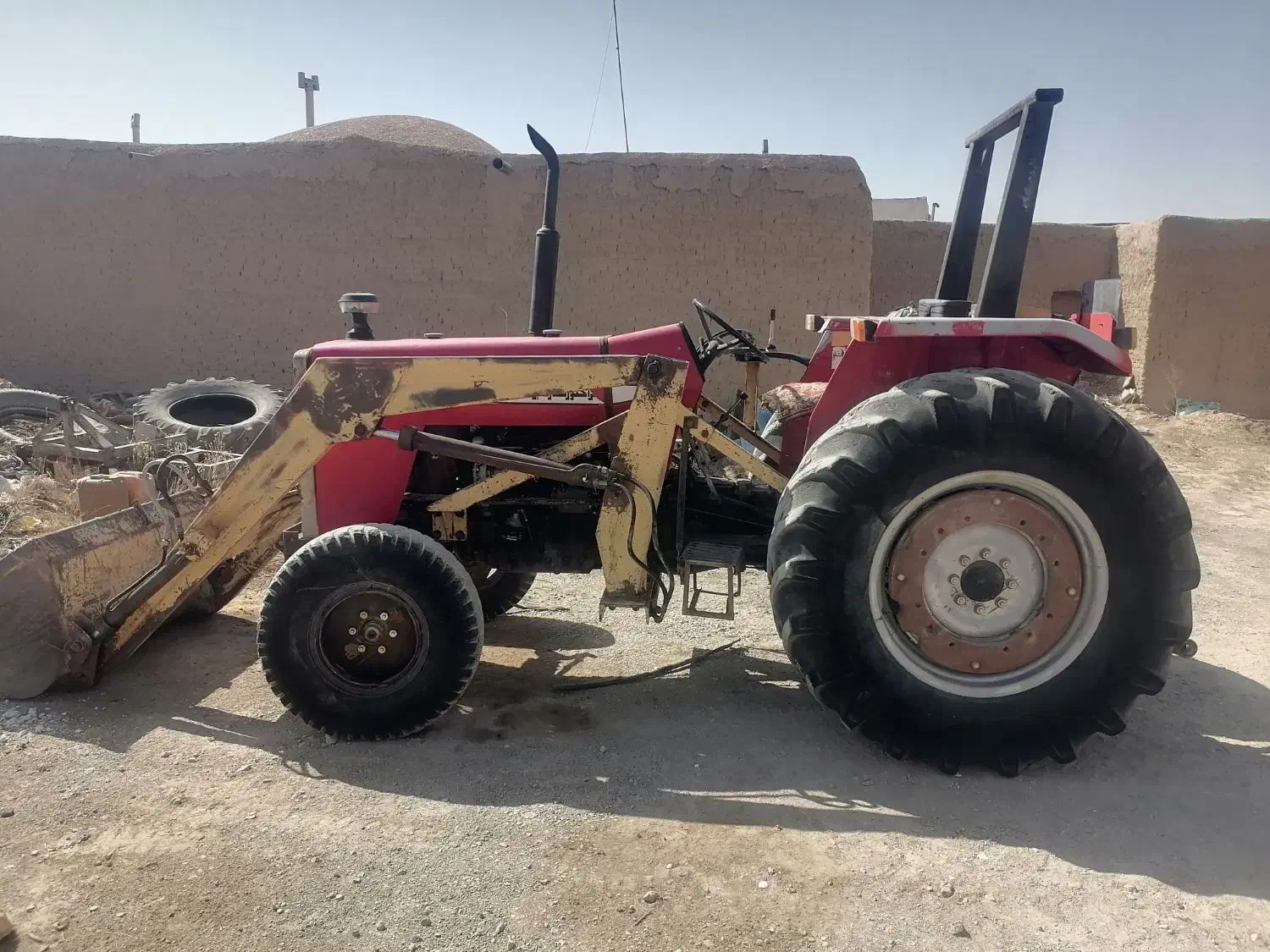 یک دستگاه تراکتور بیلی285 تازه تعمیر چهار جک|خودرو سنگین|شهرضا, |دیوار
