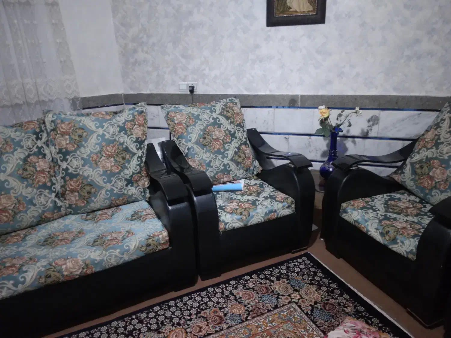 مبل هفت نفره در حد نو|مبلمان خانگی و میز عسلی|ابهر, |دیوار