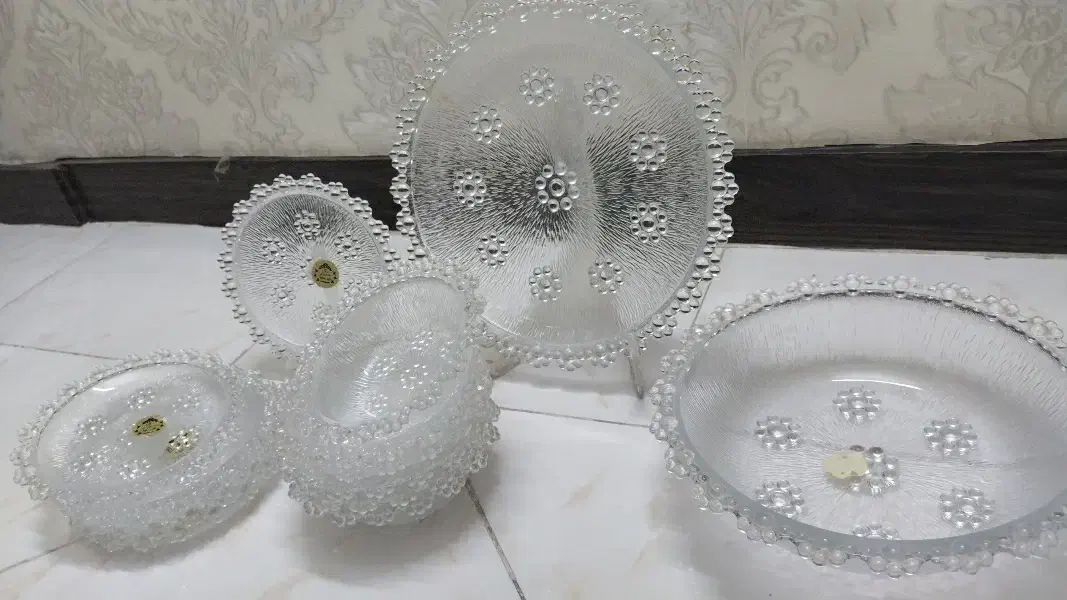 ظروف بهشتی عتیقه|ظروف سرو و پذیرایی|مشهد, چهنو|دیوار