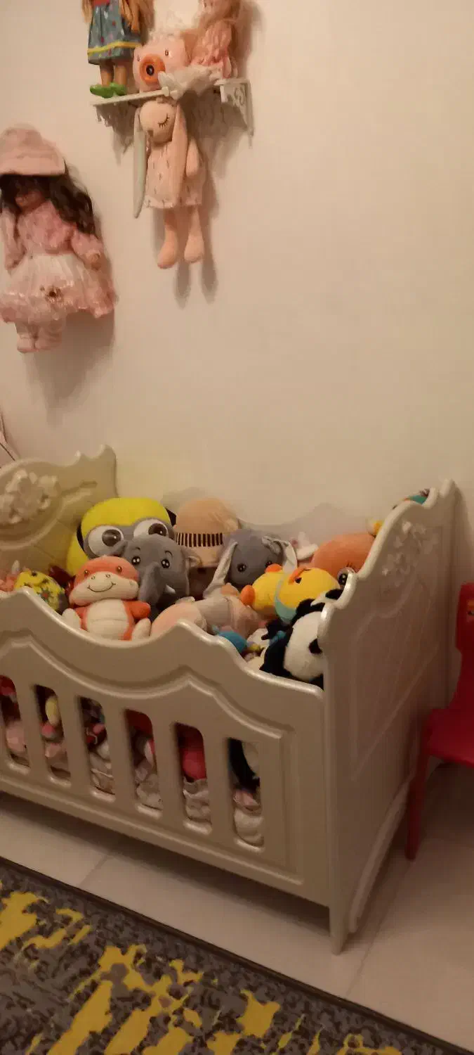 تخت کنار مادر|تخت و صندلی بچه|شهریار, شهرک وائین|دیوار