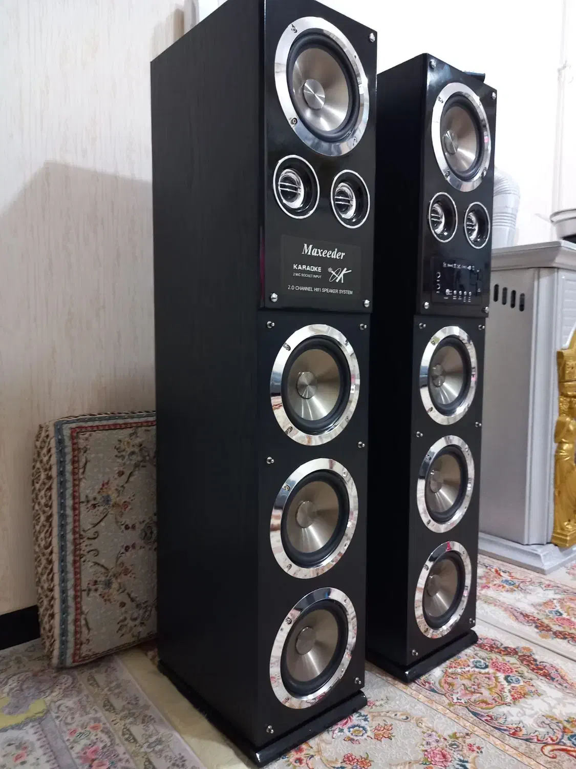 یک جفت باند بزرگ مکسیدر|سیستم صوتی خانگی|مریوان, |دیوار