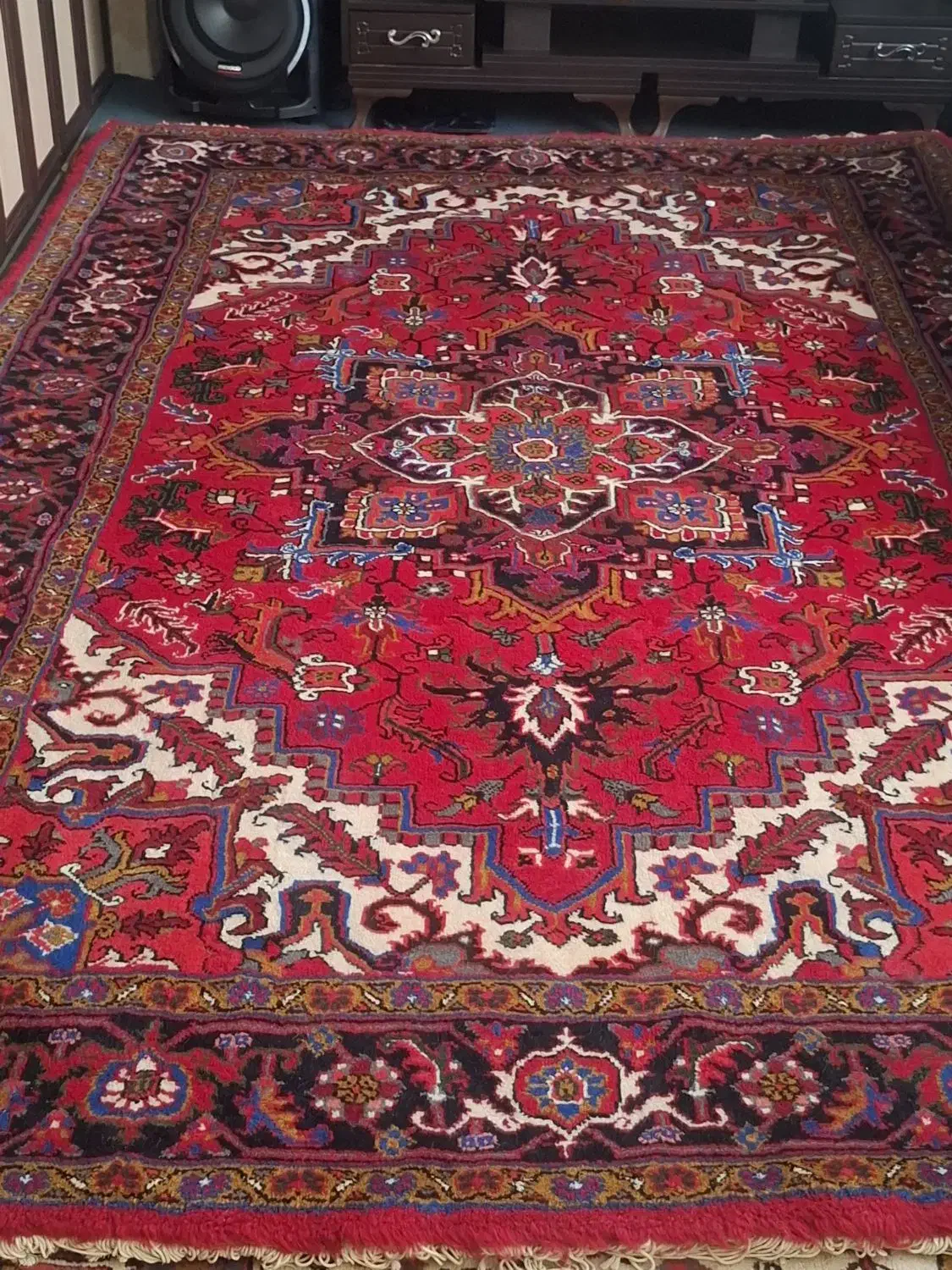 فرش۶متری،نقشه تاجری.اندازه درست|فرش|تبریز, |دیوار