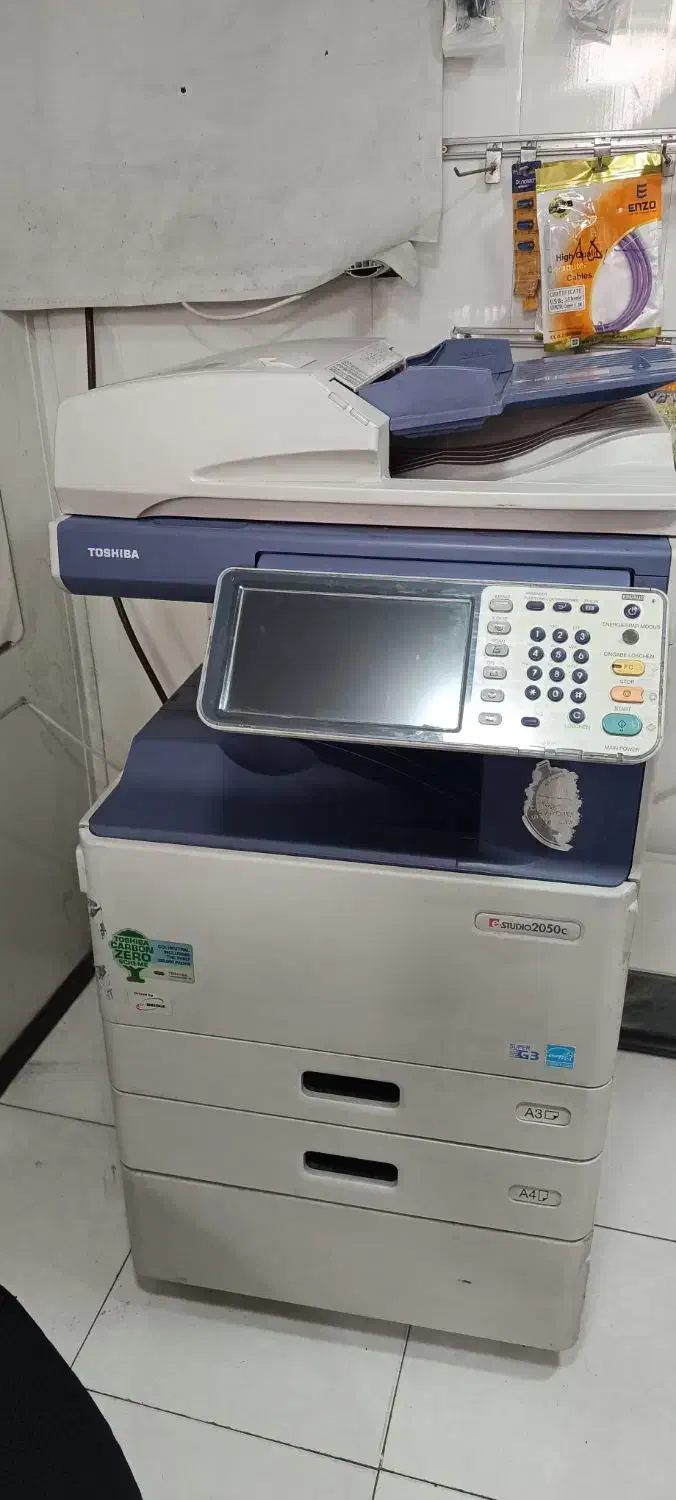 پرینتر توشیبا 2050c|پرینتر، اسکنر، کپی، فکس|قم, محمد آباد|دیوار