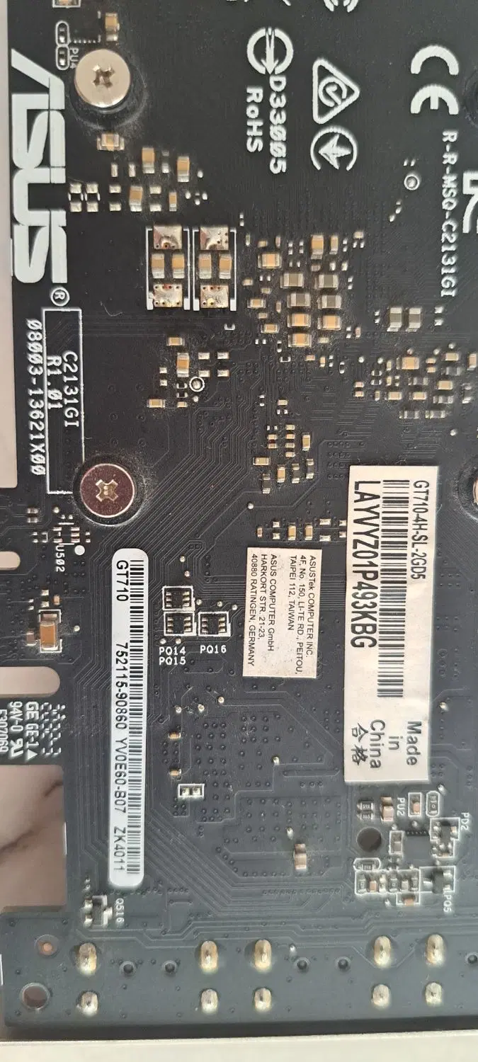 کارت گرافیک ایسوس مدل GT710-4H-SL-2GD5|قطعات و لوازم جانبی رایانه|تهران, گرگان|دیوار