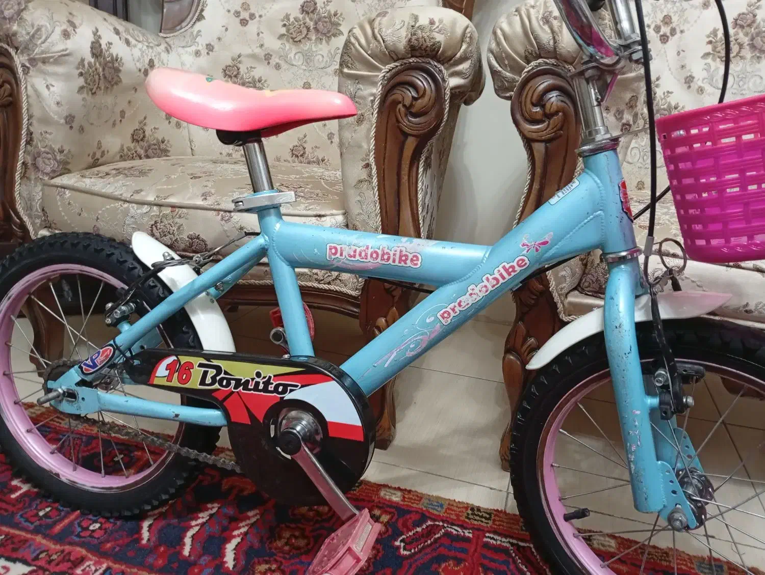 // دوچرخه بچگانه درسایز 16 //|دوچرخه، اسکیت، اسکوتر|تبریز, |دیوار