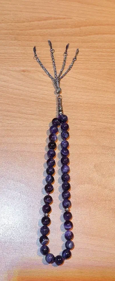 تسبیح آمیتیس|کلکسیون اشیاء عتیقه|اصفهان, شهرک میلاد|دیوار