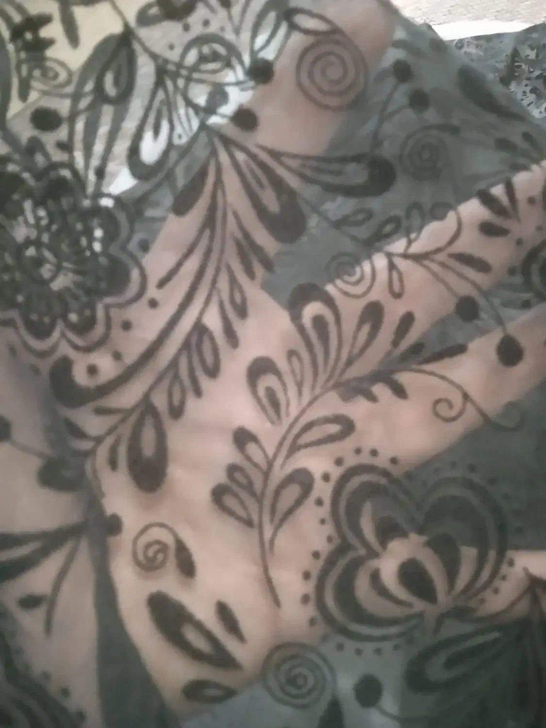 چادردوخته شده حریر مخمل زیبا|لباس|ارومیه, |دیوار