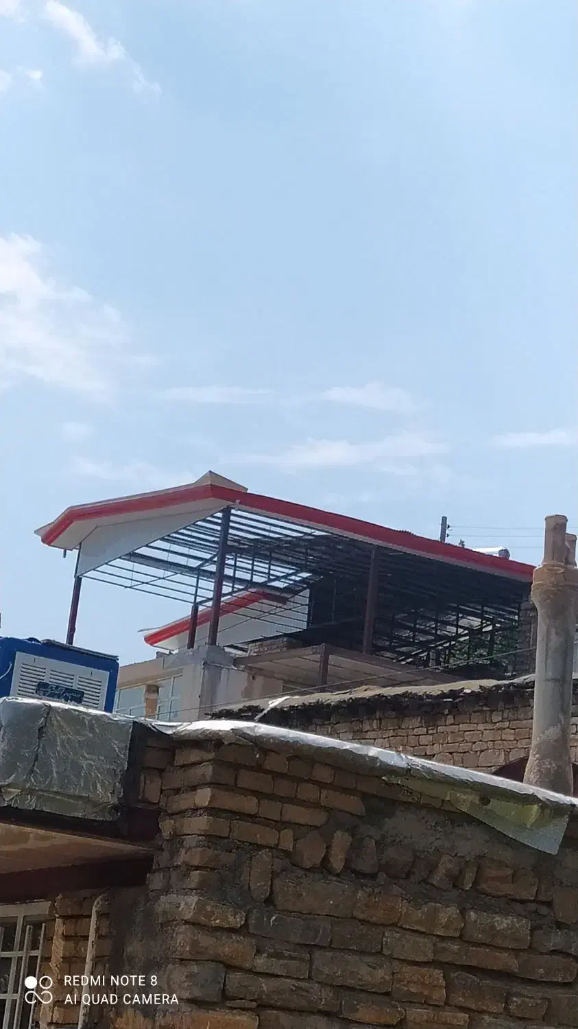 ساخت سقف شیروانی سیلو اردواز|خدمات پیشه و مهارت|جوانرود, |دیوار