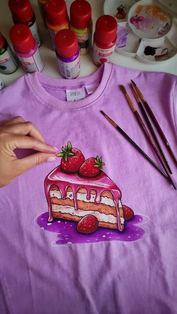 اموزش نقاشی رو لباس|خدمات آموزشی|گرگان, |دیوار