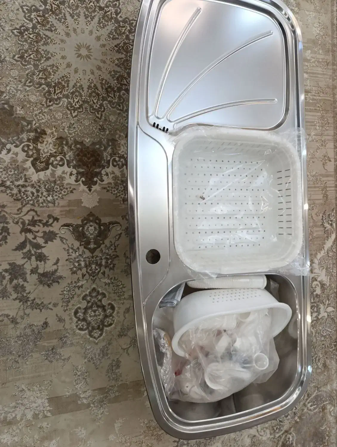 سلام یه عدد سینک دوقلو فوری ب فروش میرسه|مصالح و تجهیزات ساختمان|چهارباغ, |دیوار