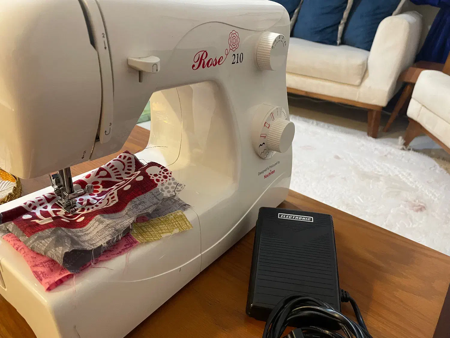 لوازم خانگی در حد نو نیم ساعت کارکرد|چرخ خیاطی و ریسندگی|کوهسار (البرز), |دیوار