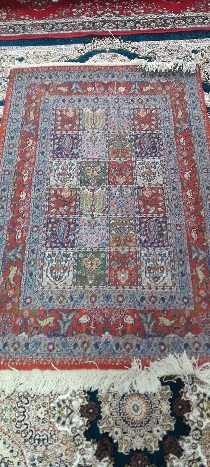 یک جفت قالیچه دستباف|فرش|بیرجند, |دیوار