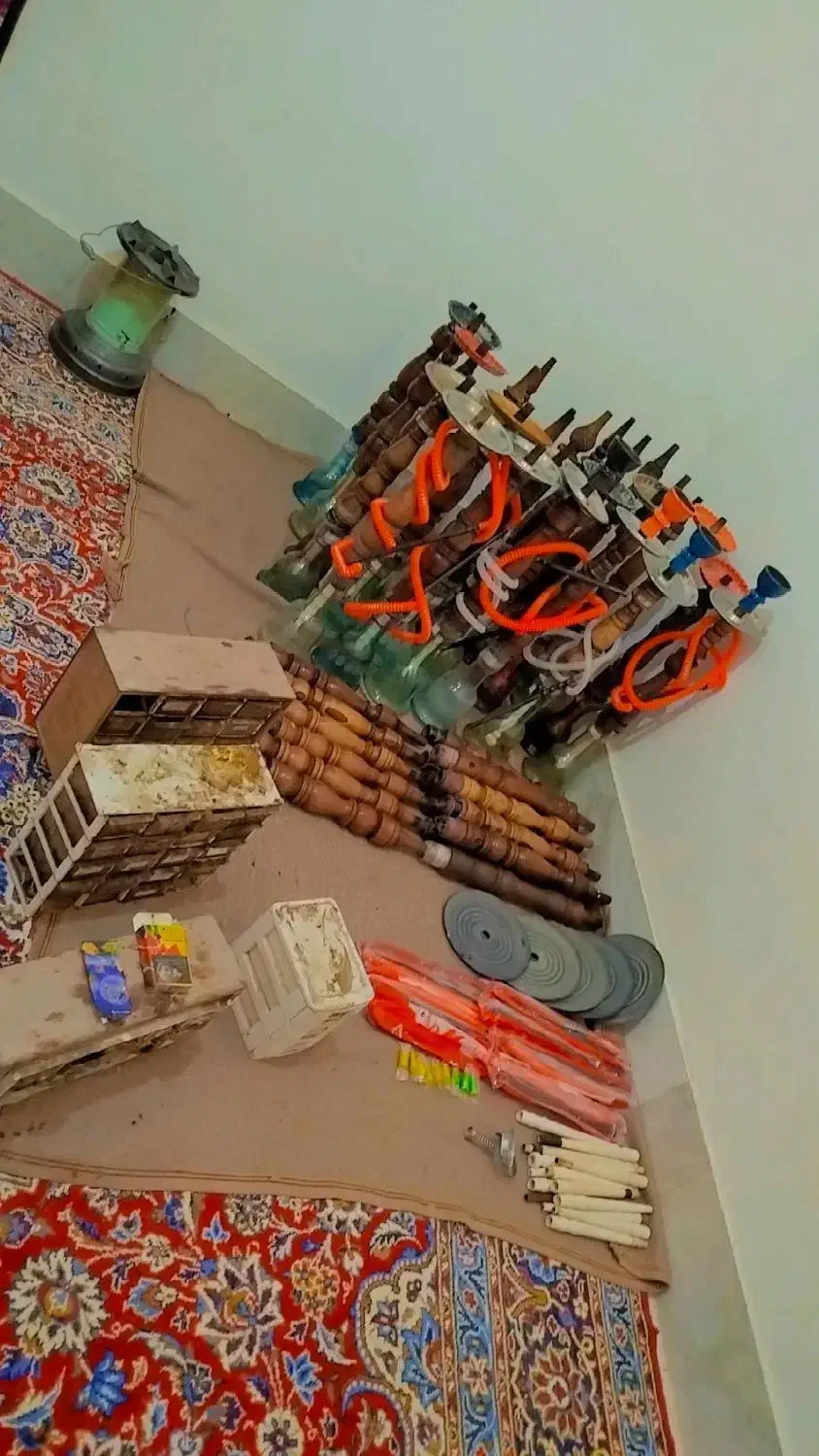 قلیان  چوب سرخ|کلکسیون و سرگرمی|زاهدان, |دیوار