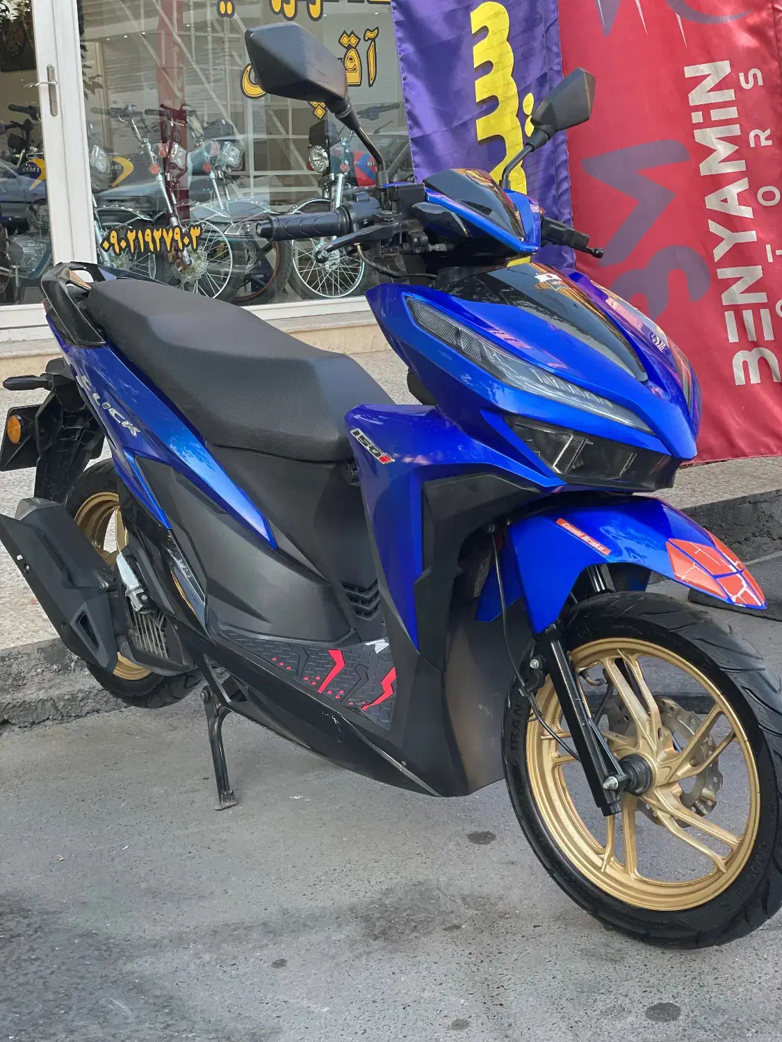 موتور های کلیک ۱۴۰۲ درحد خشک|موتورسیکلت|گنبد کاووس, |دیوار