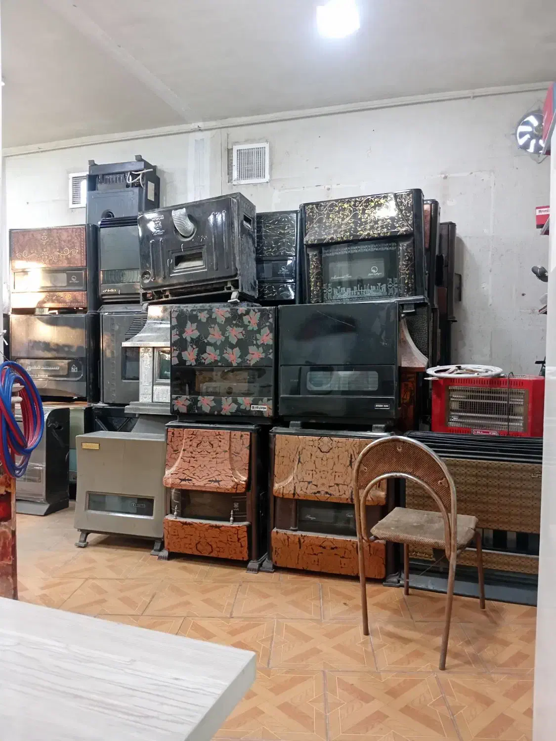 بخاری های کار کرده در حد نو|بخاری، هیتر، شومینه|میاندوآب, |دیوار