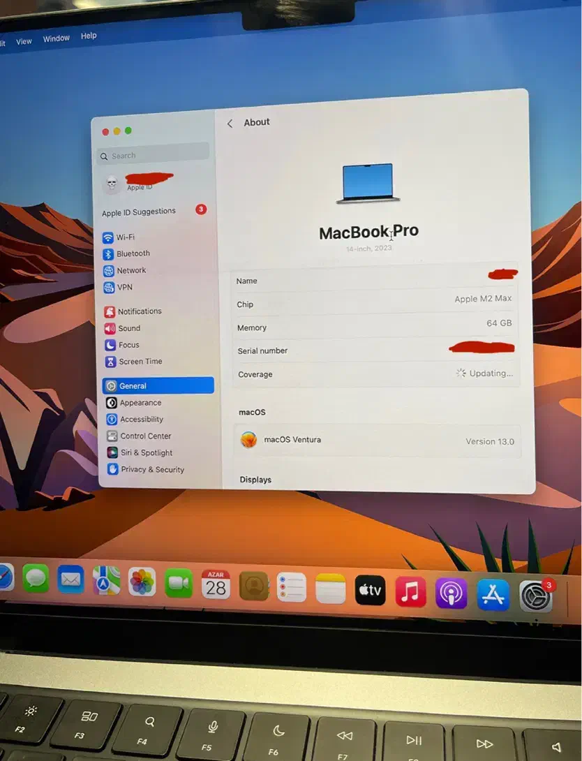 مک بوک m2max 1t/64ram|رایانه همراه|همدان, |دیوار