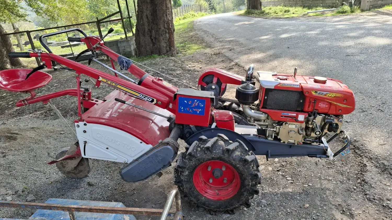 فروش یک دستگاه تیلر مزرعه ۱۴ اسب|خودرو سنگین|پایین هولار, |دیوار