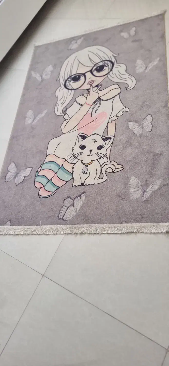 گلیم فرش اتاق کودک|فرش|قم, پردیسان|دیوار