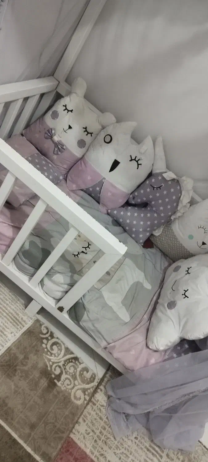 ست روتختی و تور بالاتخت و گارد تخت|اسباب و اثاث بچه|صباشهر, |دیوار