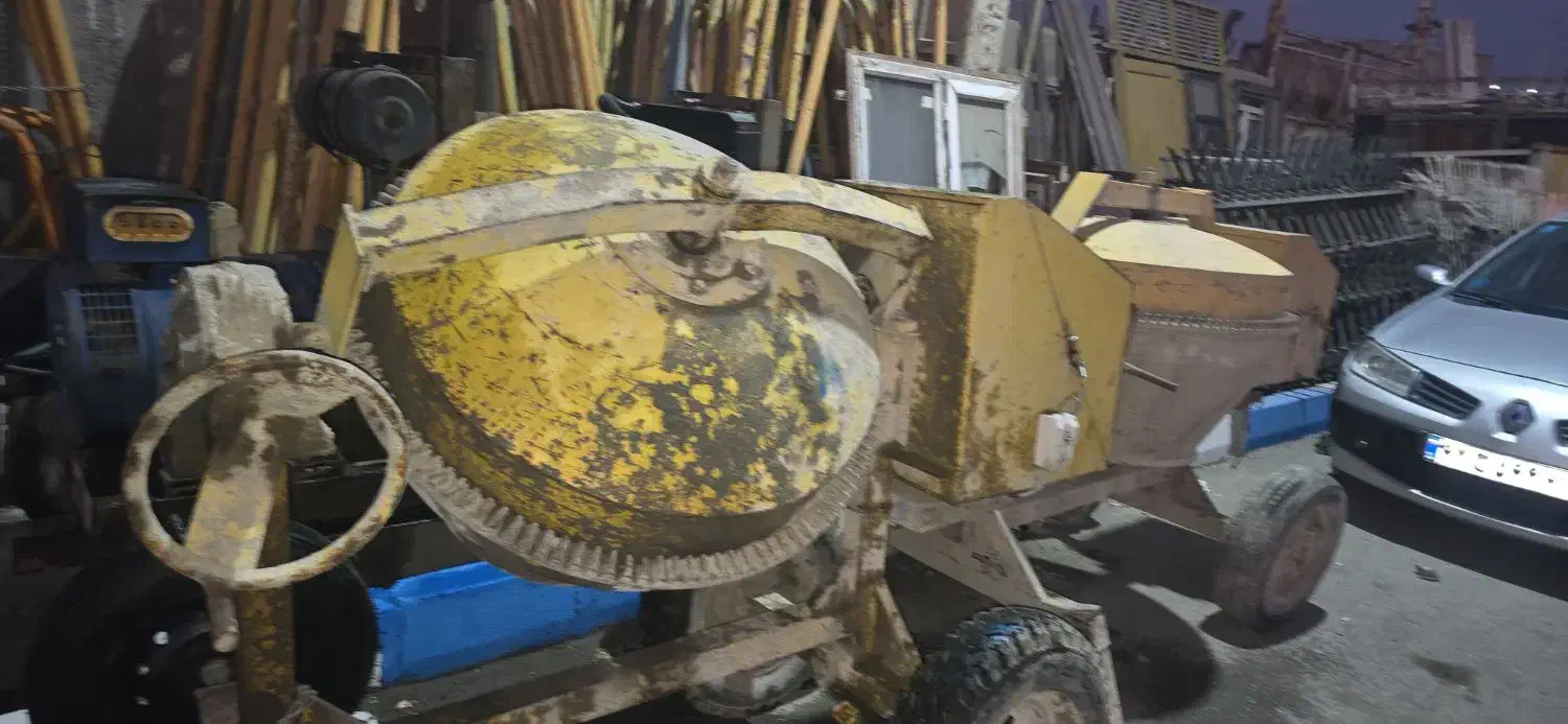 میکسر بتونیر سالم ۳۵۰لیتر|ماشین‌آلات صنعتی|شهریار, شهرک مصطفی خمینی|دیوار