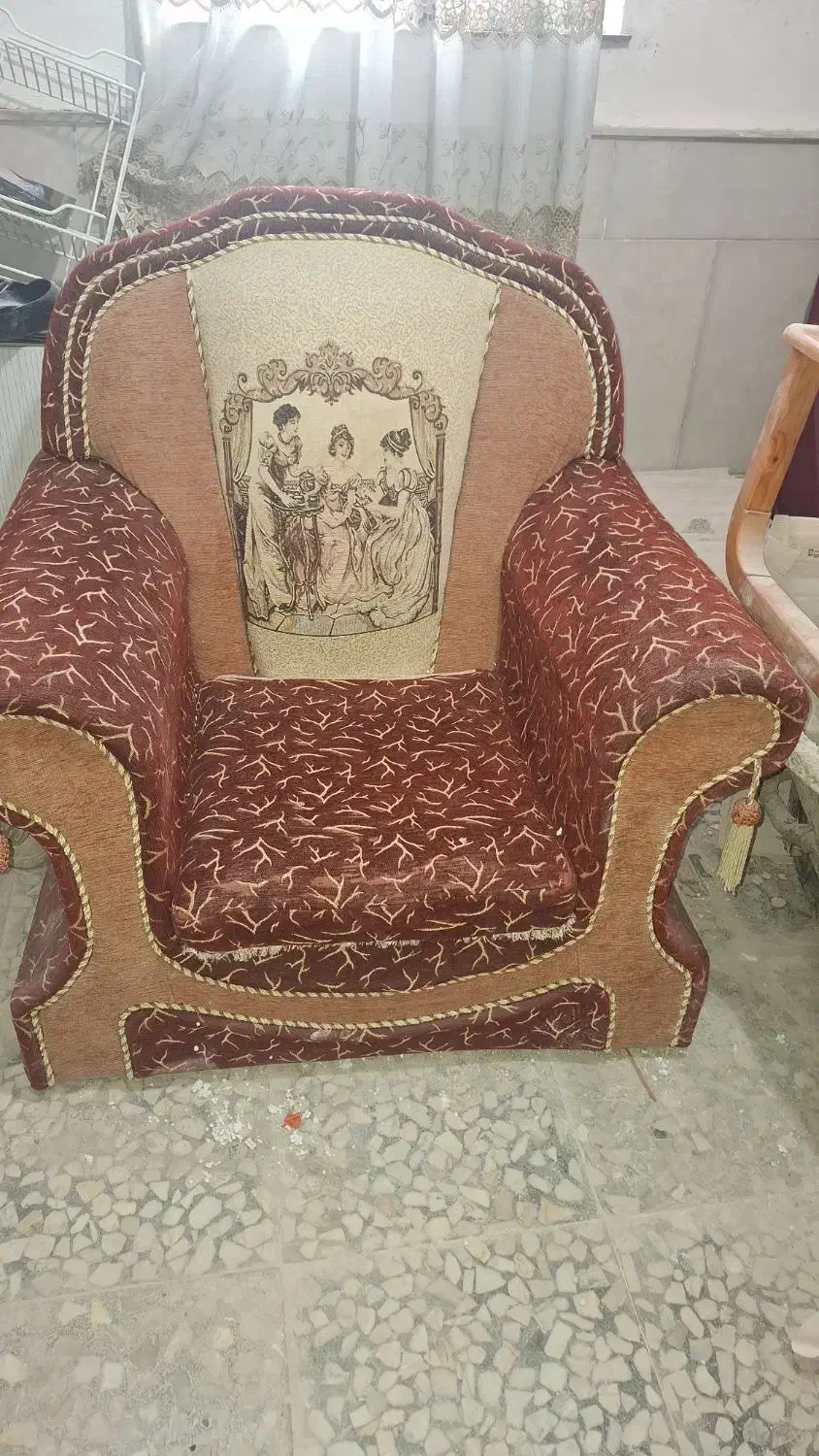 مبل هفت نفره و کمد بچه رایگان|مبلمان اداری|شلمان, |دیوار