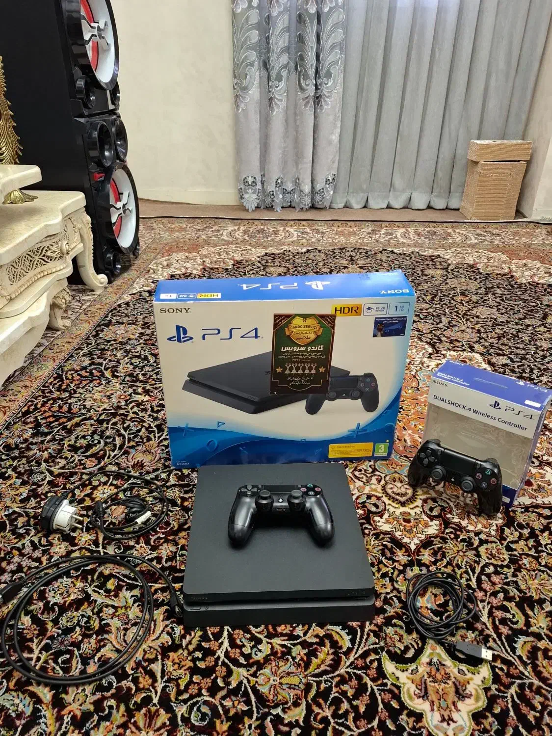 ps4 slim 1t|کنسول، بازی ویدئویی و آنلاین|ری, شهادت|دیوار