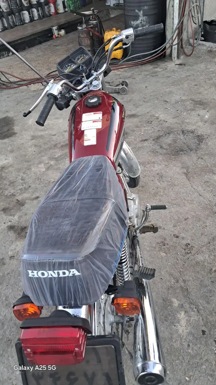 موتور سیکلت۱۲۵ مدل۸۲ پلاک ملی|موتورسیکلت|قروه, |دیوار