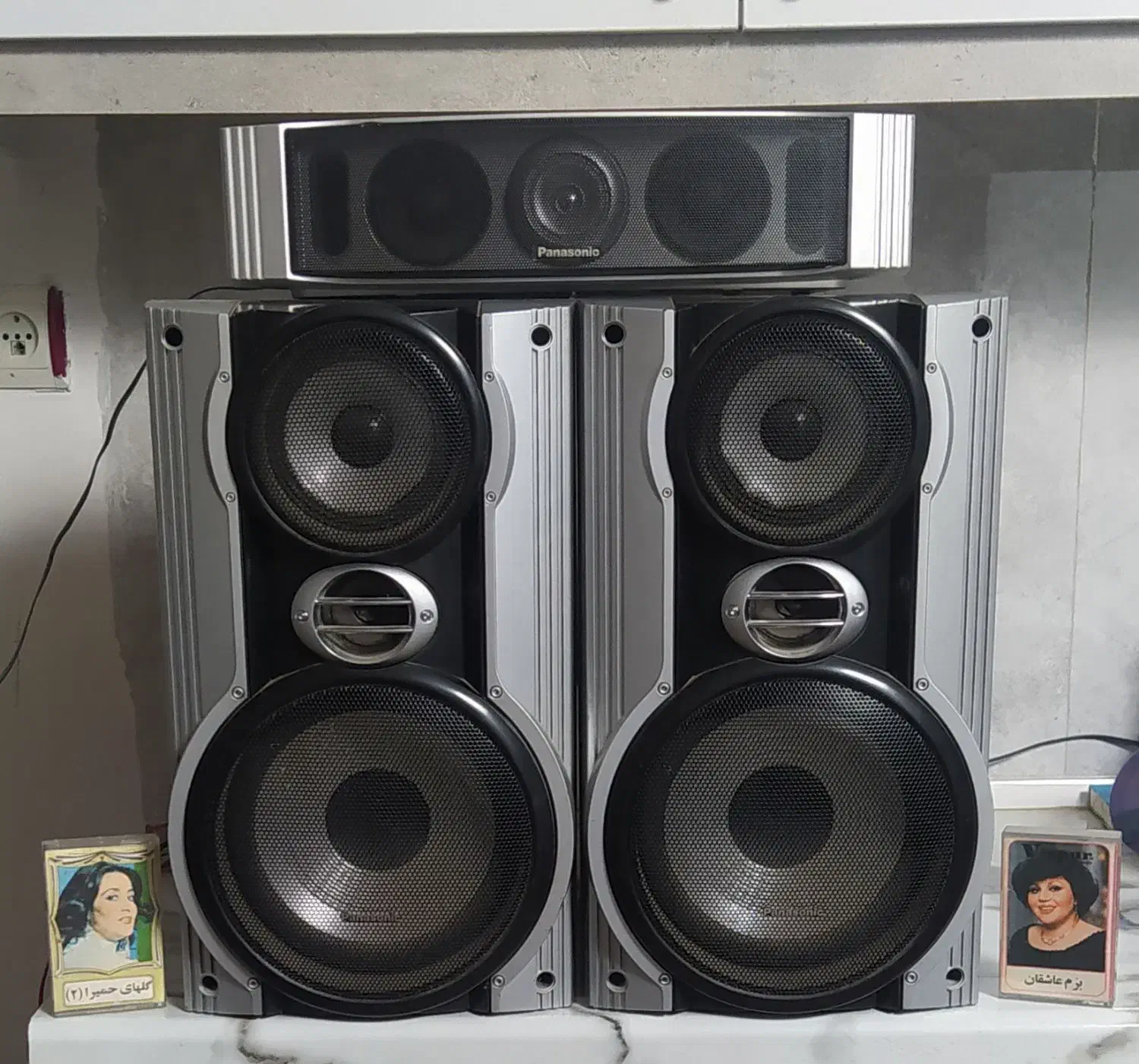 یک جفت باند غول پاناسونیک وسنتر|سیستم صوتی خانگی|مشهد, هفت تیر (نه دره)|دیوار