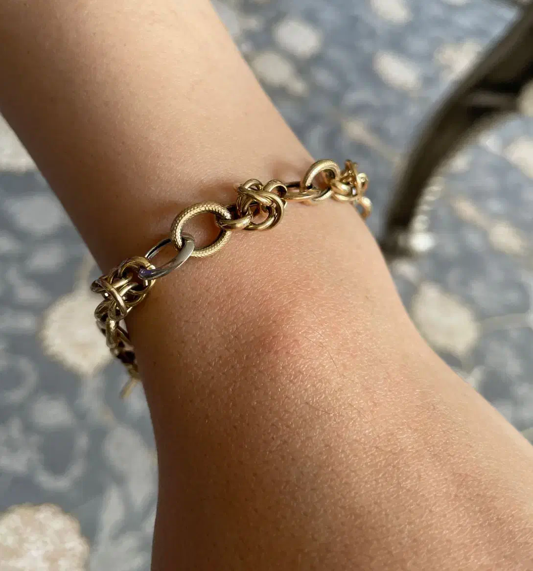 دستبند طلا خانگی ۴درصد بالاتر قیمت تابلو|جواهرات|اصفهان, جویباره|دیوار