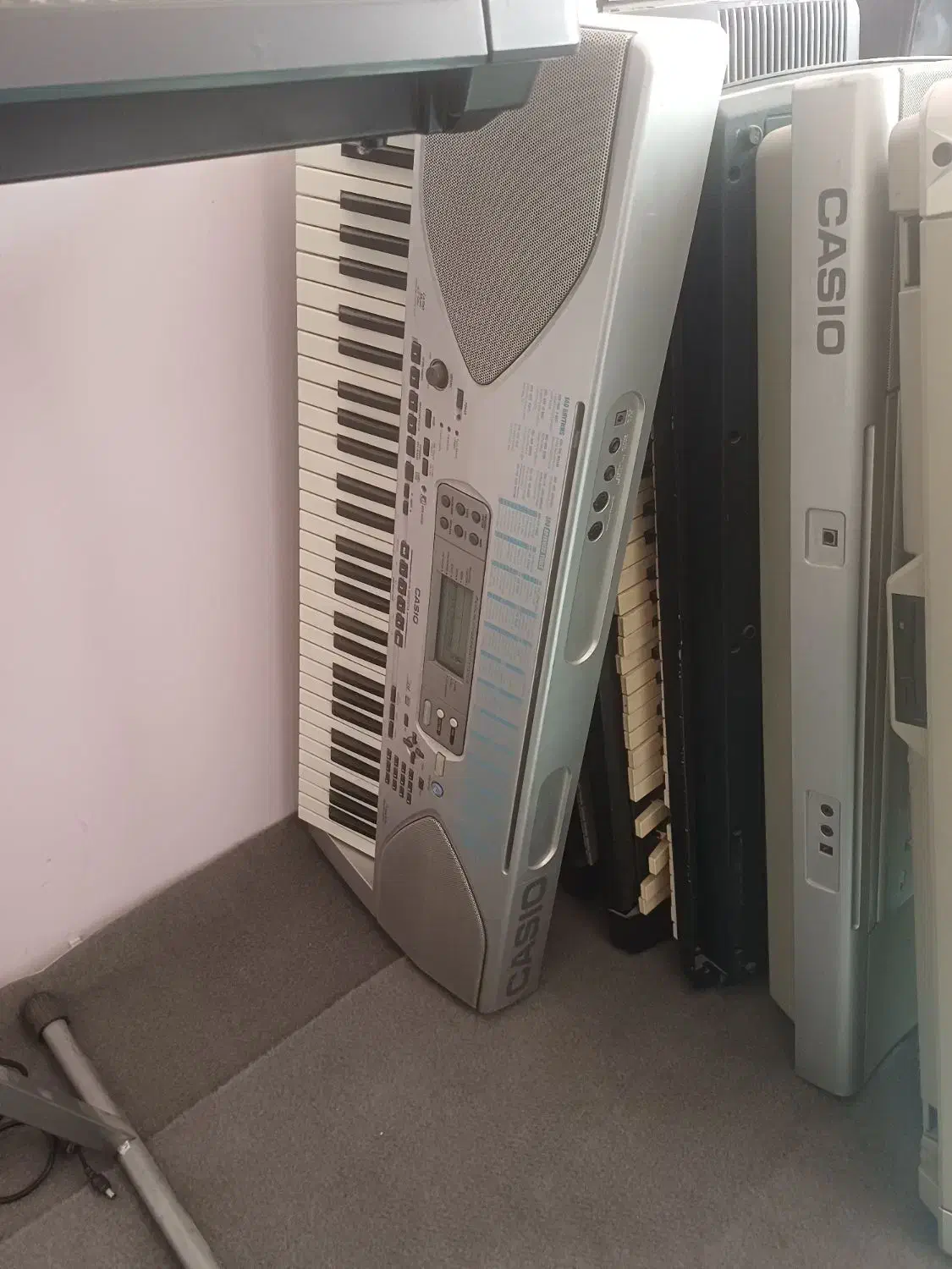 ۲ عدد ارگ کاسیو ۶۹۱ و ۶۳۶|پیانو، کیبورد، آکاردئون|تهران, افسریه جنوبی|دیوار