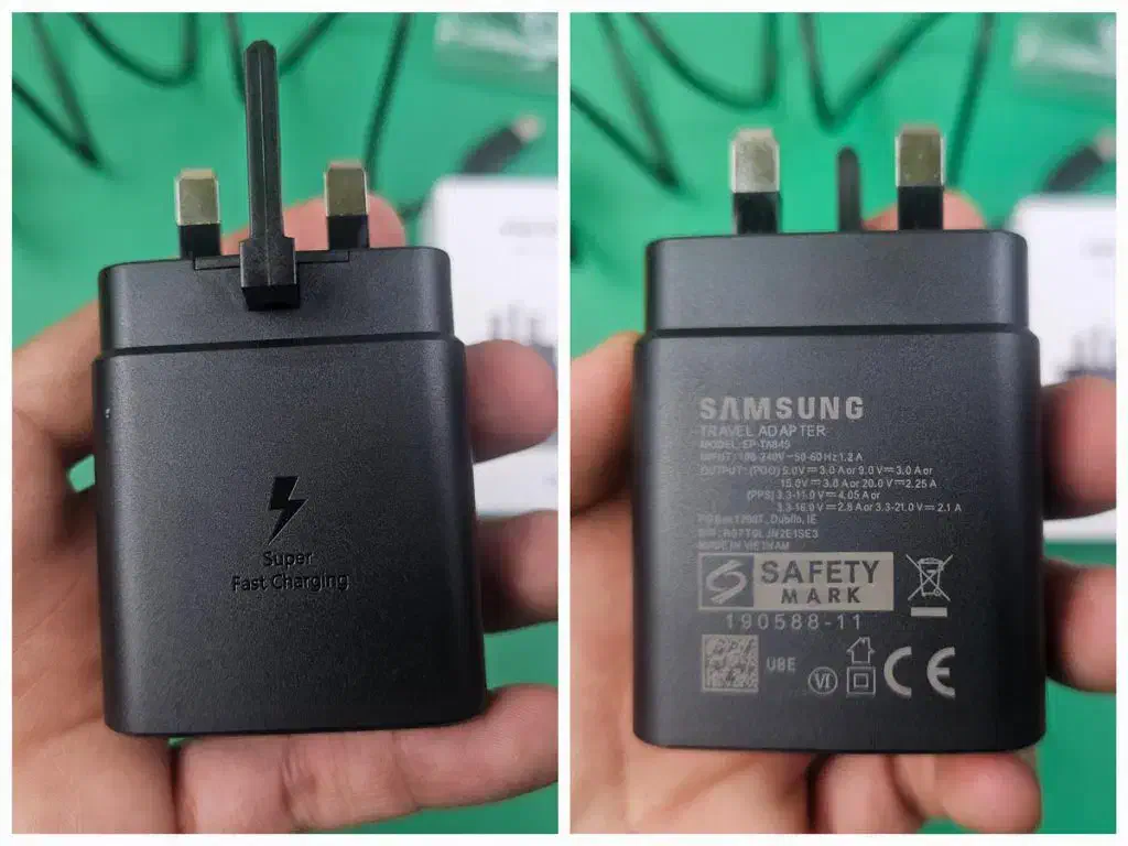 شارژر 45وات سامسونگ(اورجینال)|لوازم جانبی موبایل و تبلت|قم, چهل درخت‎|دیوار