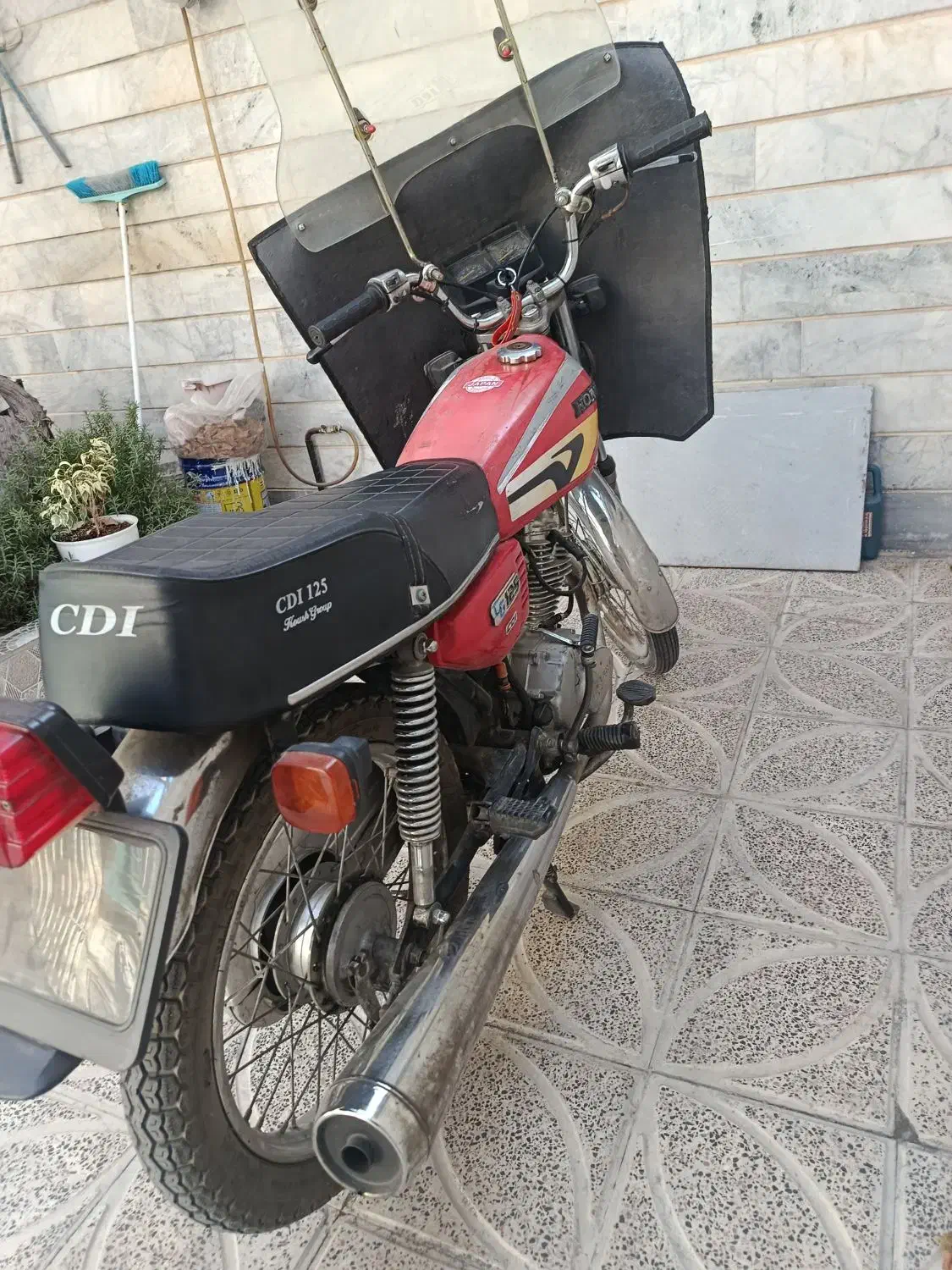 هوندا125مدل 82 ،پلاک قدیم|موتورسیکلت|باغستان, |دیوار