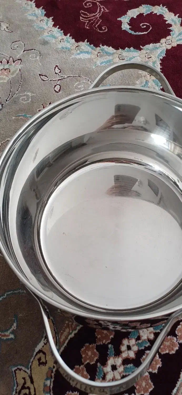 قابلمه تمام استیل مارک قدیمی ریتون|ظروف پخت‌وپز|خمینی‌شهر, |دیوار