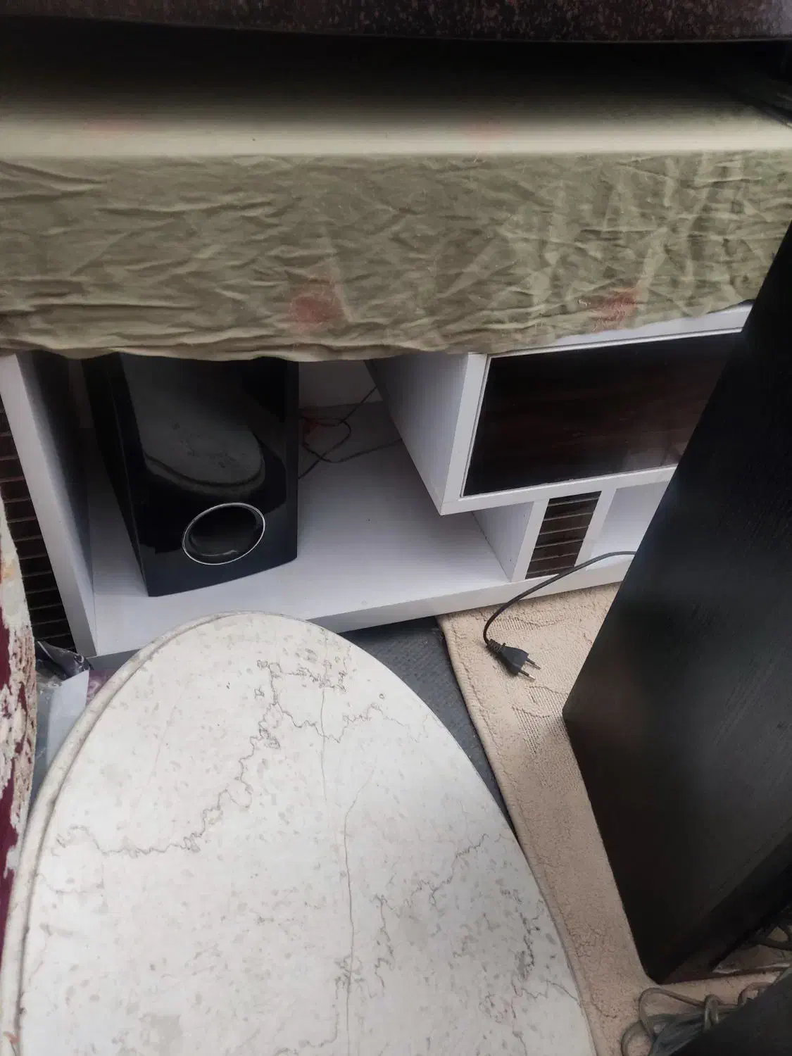 اسپیکر میزتلوزیون سینما خانواده جارو برقی|میز تلویزیون|بهارستان, |دیوار