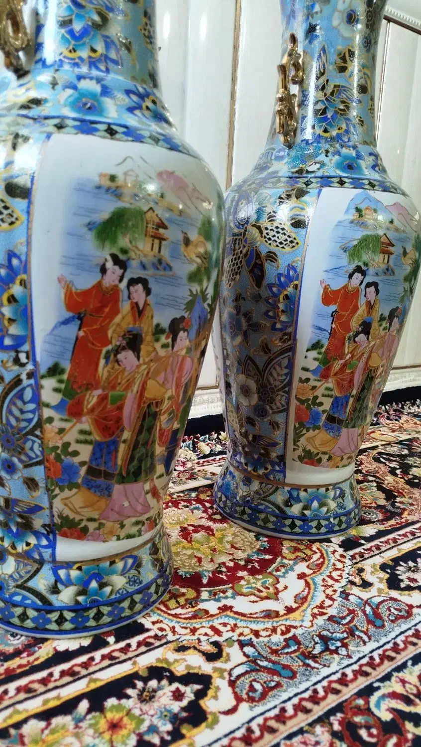 گلدان چینی|کلکسیون اشیاء عتیقه|دورود, |دیوار