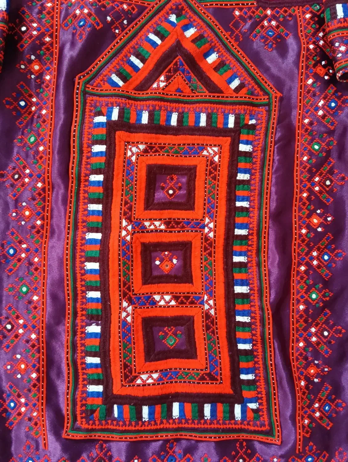 لباس بلوچی|لباس|سراوان, |دیوار