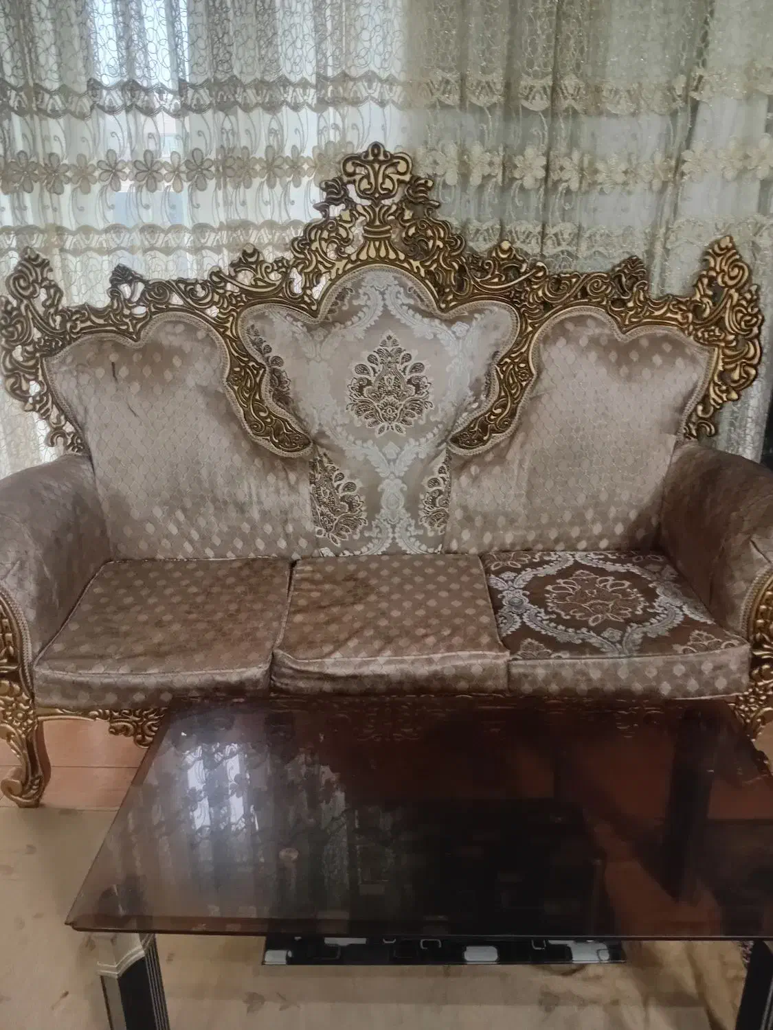 مبل ۷نفره|مبلمان خانگی و میز عسلی|شاهینشهر, بنیاد ازدواج|دیوار