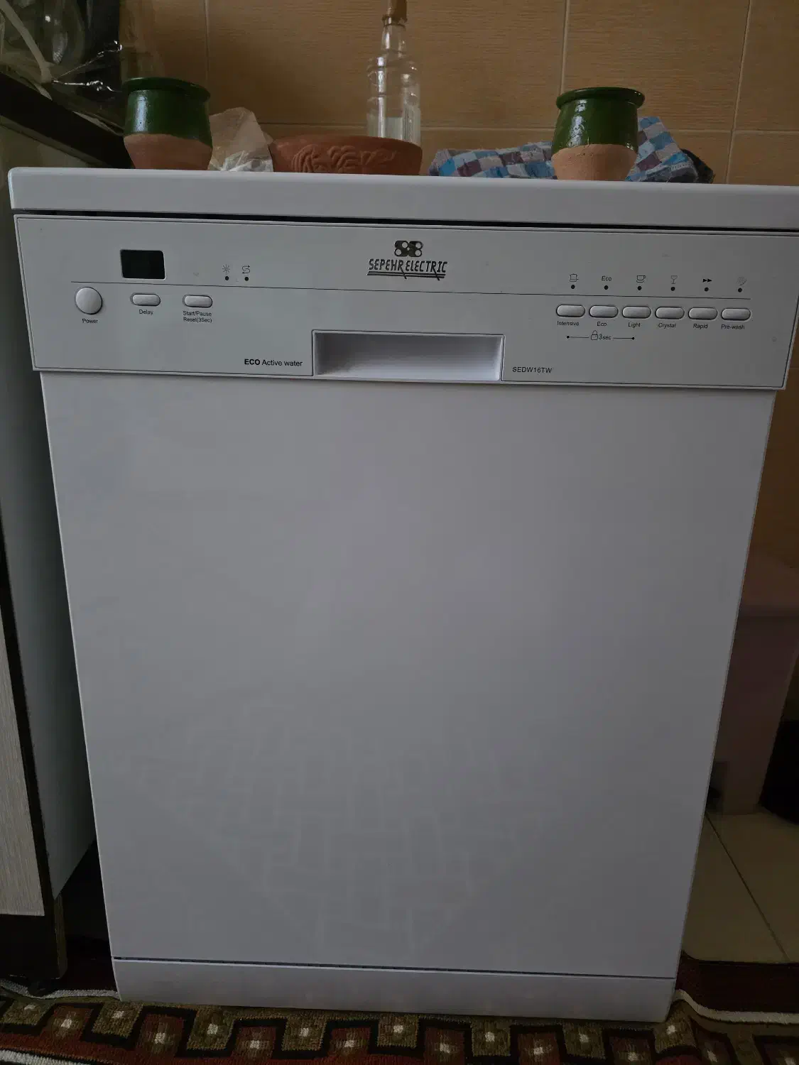 ماشین ظرفشویی سپهر الکتریک دو بار استفاده شده فقط|ماشین ظرفشویی|آشتیان, |دیوار